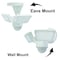 Iq America LM-1811 Motion Security Flood Light, 1100 Lumen 180 Degree 50' Detection Eave Wall Mount WH LM1811WH - alternate 2